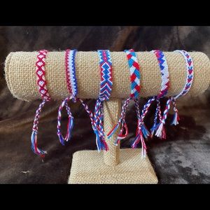 Homemade Friendship Bracelet USA BUNDLE